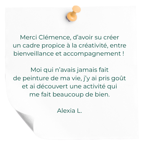 Témoignage atelier aquarelle débutant aix les bains