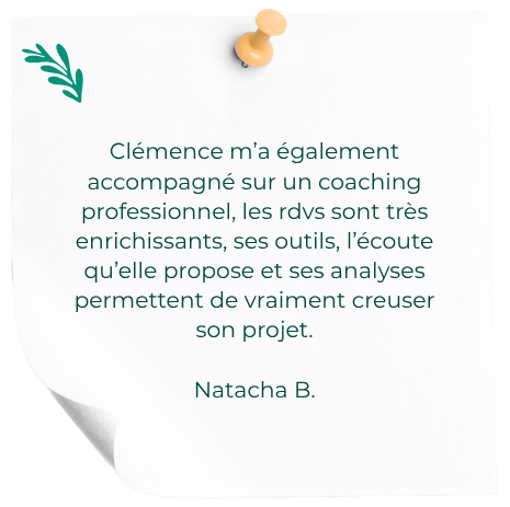 Témoignage coaching évolution professionnelle chambéry savoie